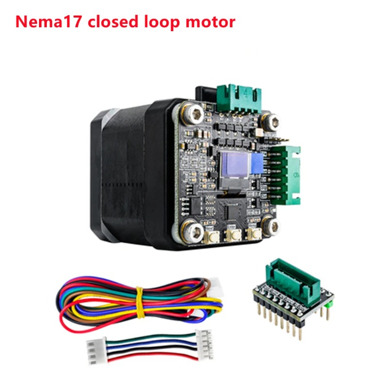 Closed Loop Stepper Motor Nema 17 - Geschlossener Schrittmotor-Treiber-Controller mit OLED-Display-Board, passend für