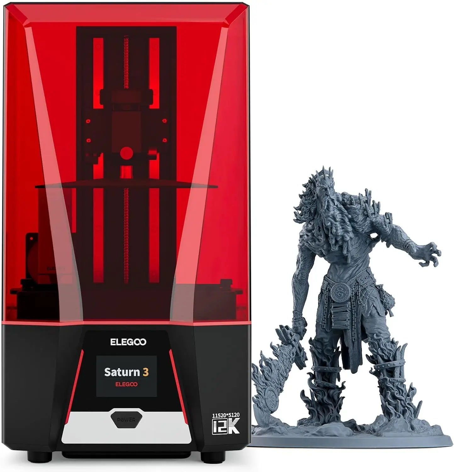 12K Monochrome Lcd Resin 3D Printer - Saturn 3 MSLA 12K 3D-Drucker |