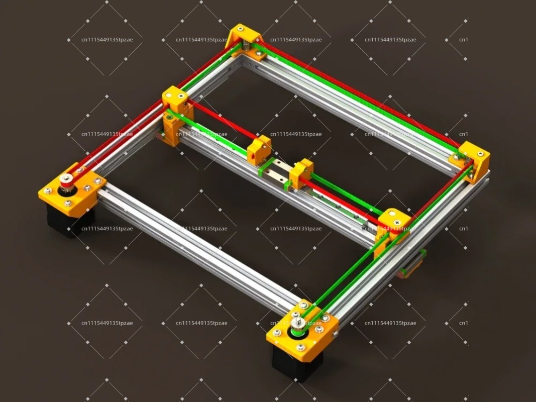 Corexy 3D Printer Kit - 2020 Extrusions-CoreXY-Rahmenkit, MGN12C Linearschienen-DIY-Rahmen für 3D-Drucker