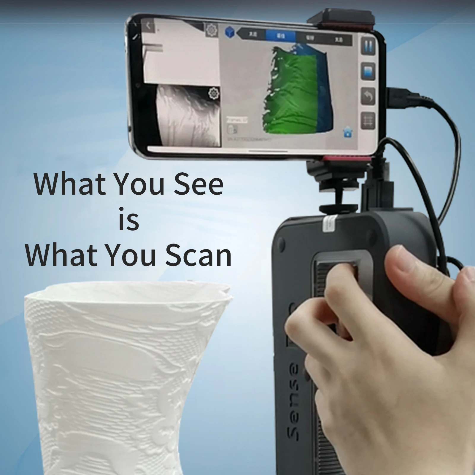 Tragbarer Handscanner mit 3D-F – Handheld 3D Scanner High Precision Bewertung und Preis