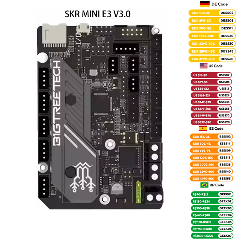 BIGTREETECH SKR MINI E3 V3.0 3 – Corexy 3D Printer Kit Bewertung und Preis